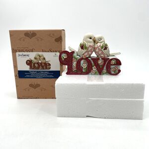 Jim Shore Heartwood Creek Tweethearts Love Birds Figurine 2025 Enesco #6018059